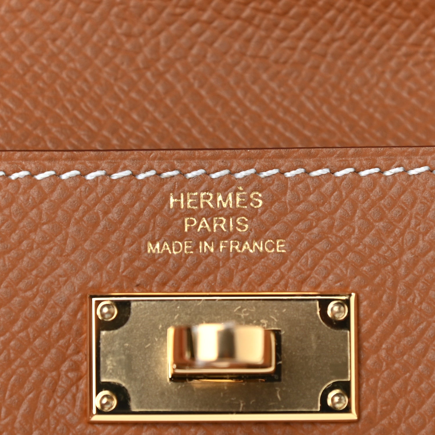Hermes Epsom Kelly Pocket Compact Wallet Gold 5 of 6