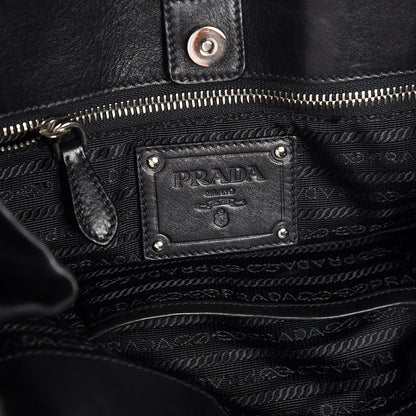 Prada Soft Calf Shoulder Bag Nero Black 6 of 7