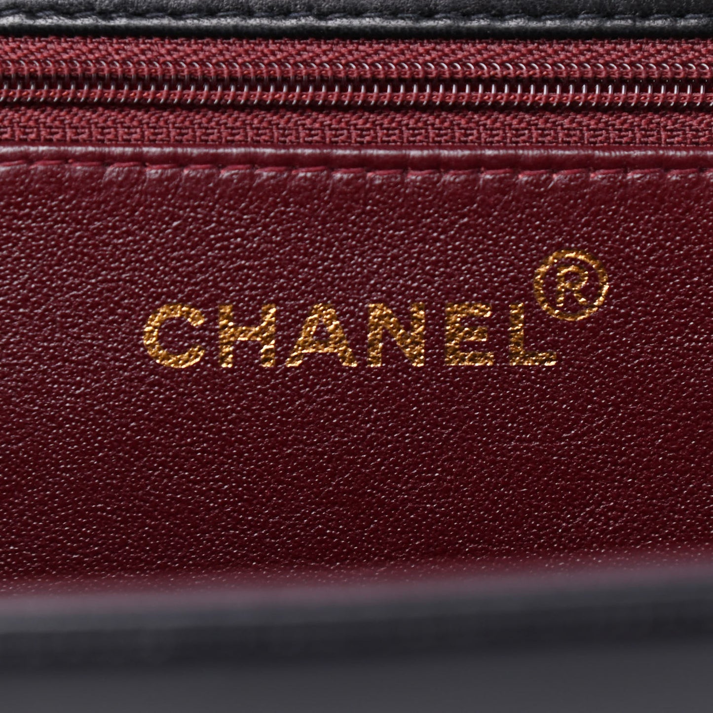 Lambskin Quilted Small Single Flap Black
