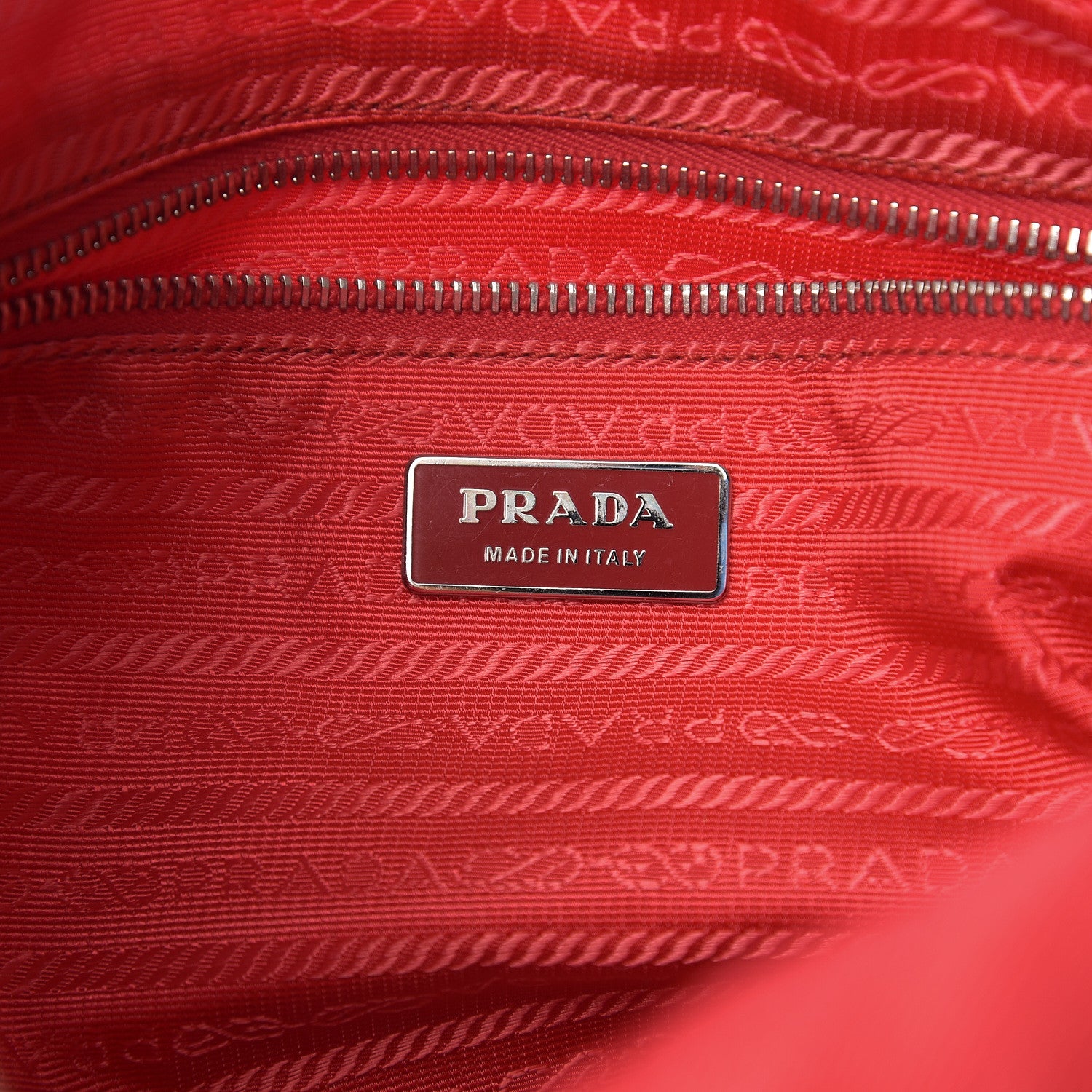Prada Tessuto Nylon Sport Shoulder Bag Rosso 5 of 9
