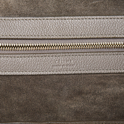 Celine Soft Grained Calfskin Small Belt Cabas Phantom Taupe 6 of 9