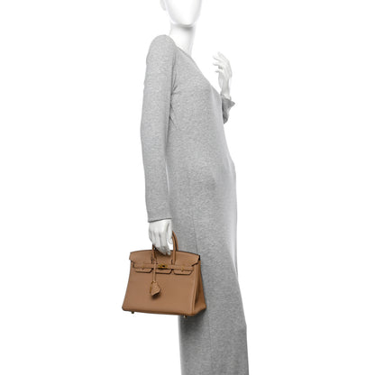 Hermes Togo Birkin 25 Chai 2 of 9