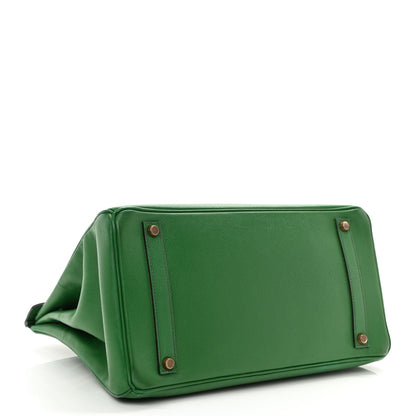Hermes Courchevel Birkin 35 Vert Clair 4 of 11