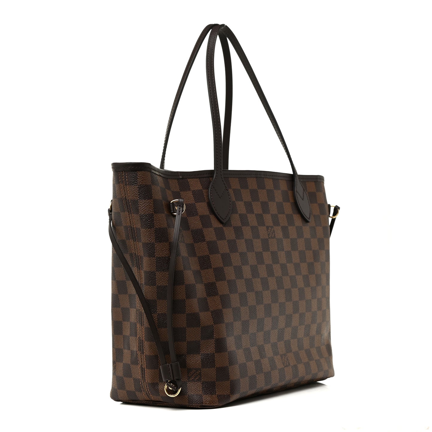 Damier Ebene Neo Neverfull MM Rose Ballerine