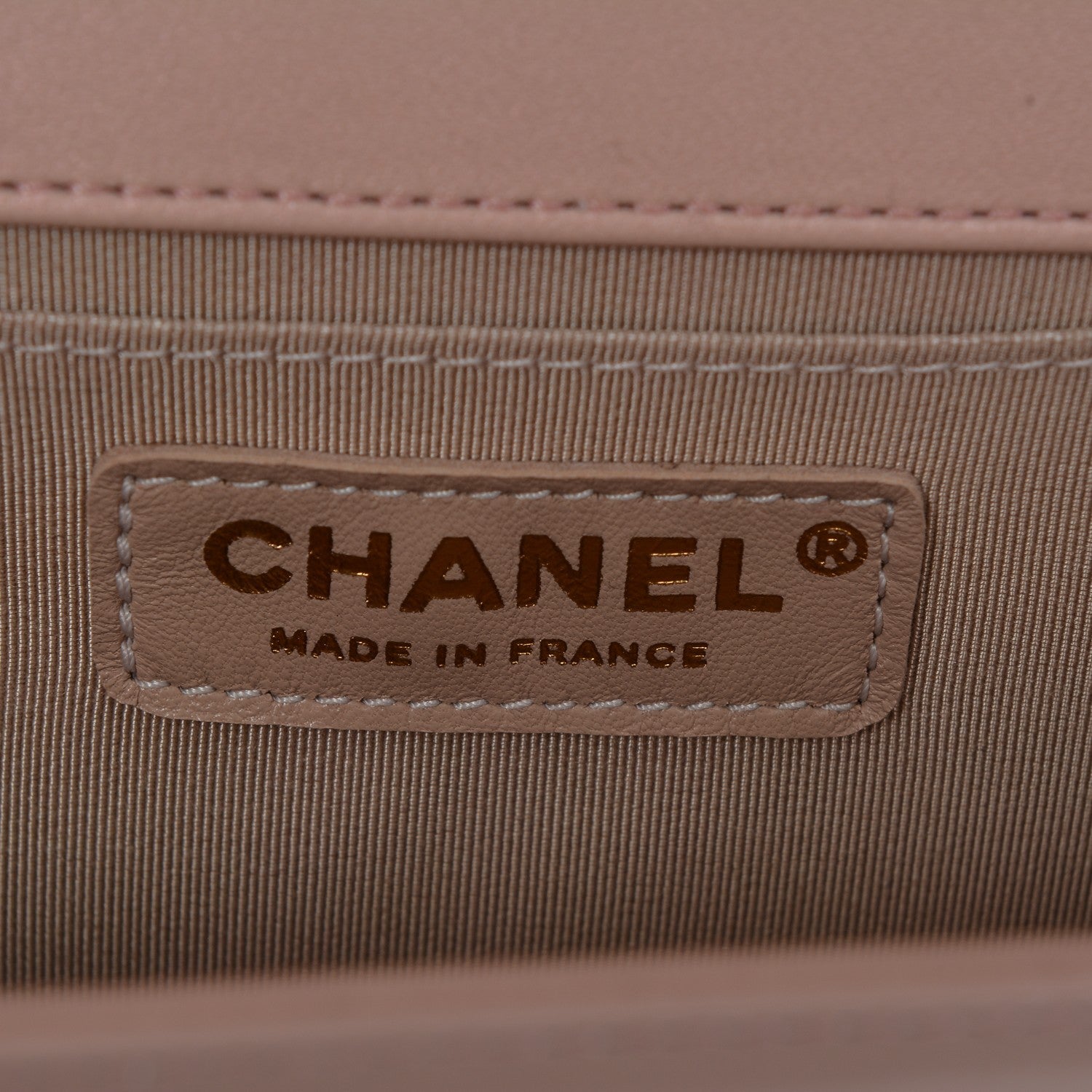 Chanel Iridescent Calfskin Quilted Medium Boy Flap Light Pink 6 of 7