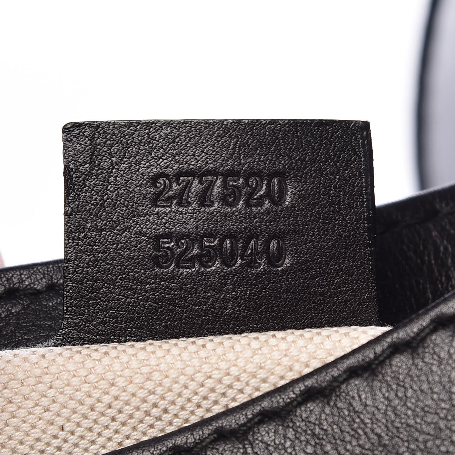 Gucci Calfskin Medium Jackie Shoulder Bag Black 7 of 9