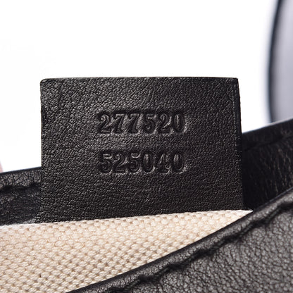 Gucci Calfskin Medium Jackie Shoulder Bag Black 7 of 9