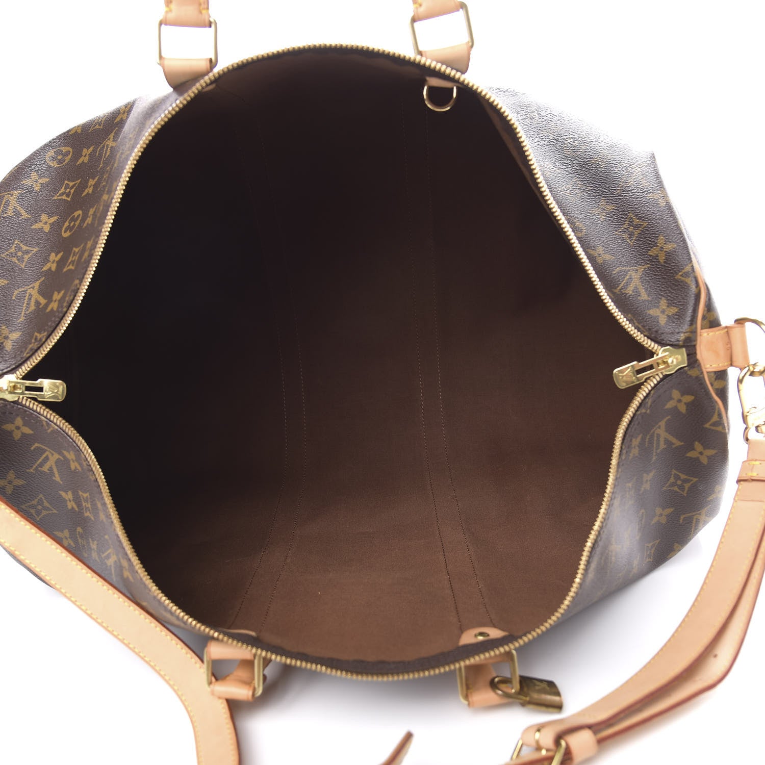 Louis Vuitton Monogram Keepall Bandouliere 55 4 of 14
