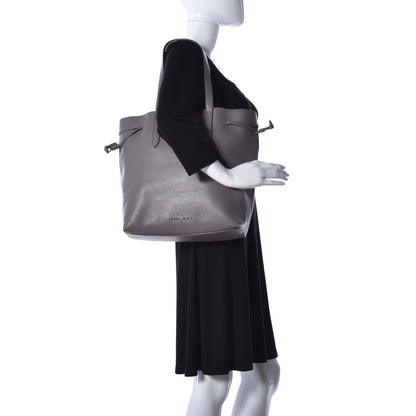 Jimmy Choo Calfskin Barra Tote Grey 2 of 10