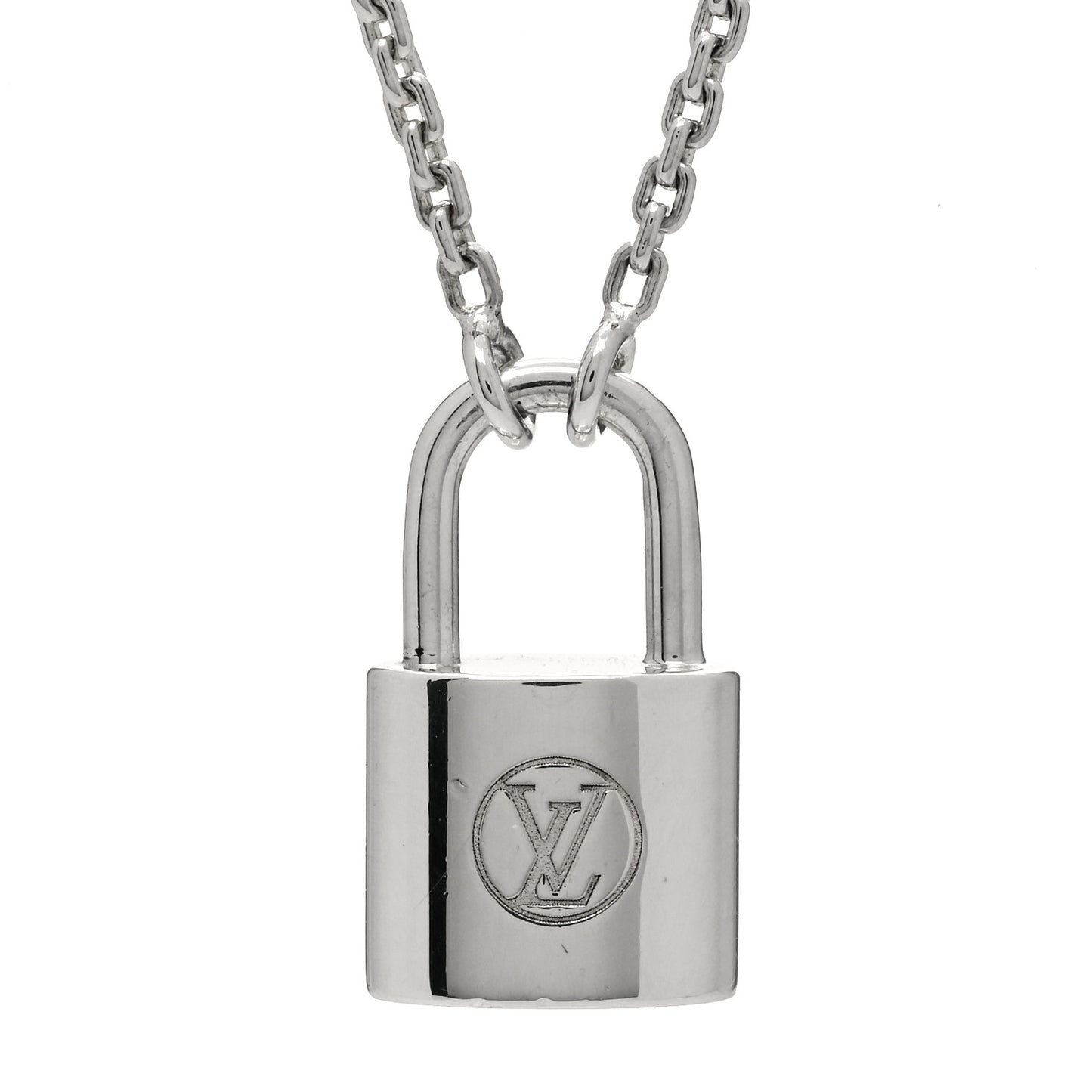 Sterling Silver Lockit Necklace