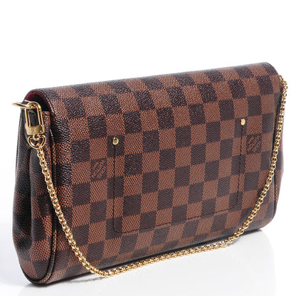 Louis Vuitton Damier Ebene Favorite MM 3 of 8