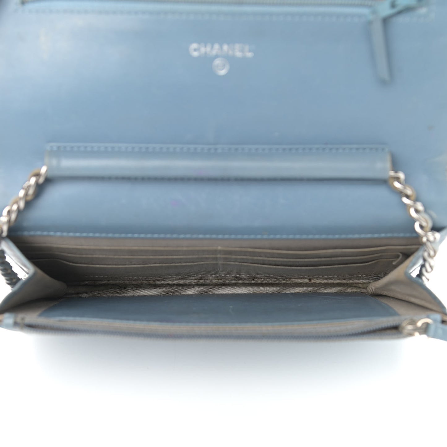 Caviar Timeless CC Wallet On Chain WOC Light Blue