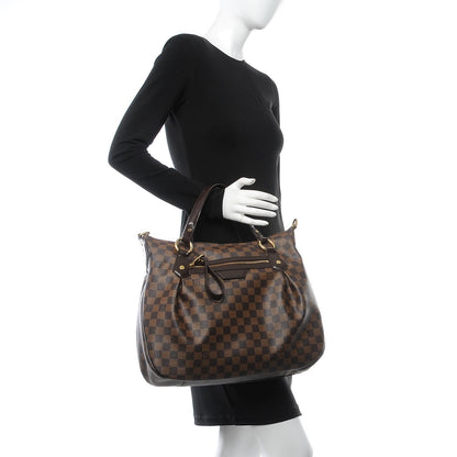 Louis Vuitton Damier Ebene Evora MM 2 of 8