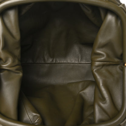 Bottega Veneta Smooth Butter Calf The Pouch Oversized Clutch Kaki Fondent 5 of 9