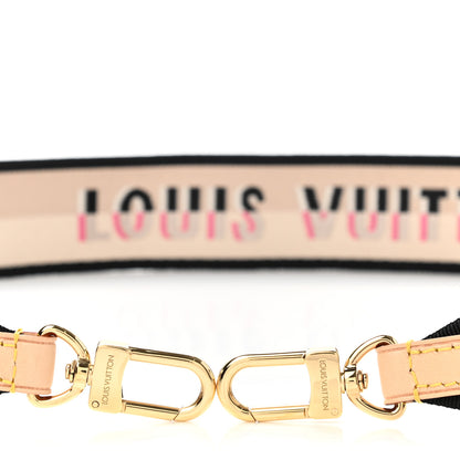 Louis Vuitton Jacquard Speedy Bandouliere 20 Shoulder Strap Black 4 of 4