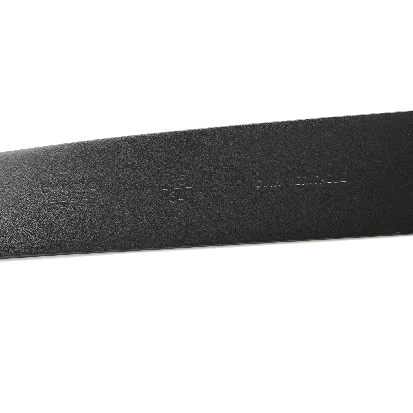 Pearl Crystal Sparkling Pearls CC Belt 85 34 Black
