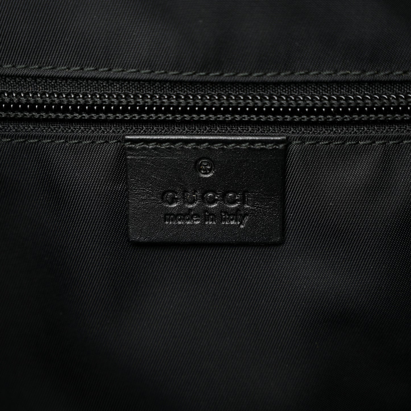 GG Supreme Monogram Web Briefcase Black