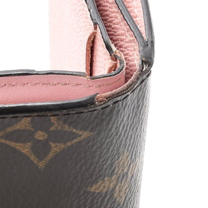 Louis Vuitton Monogram Zoe Wallet Rose Ballerine 8 of 9