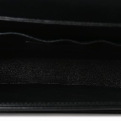 Saint Laurent Box Calfskin Monogram Medium Solferino Satchel Black 5 of 10