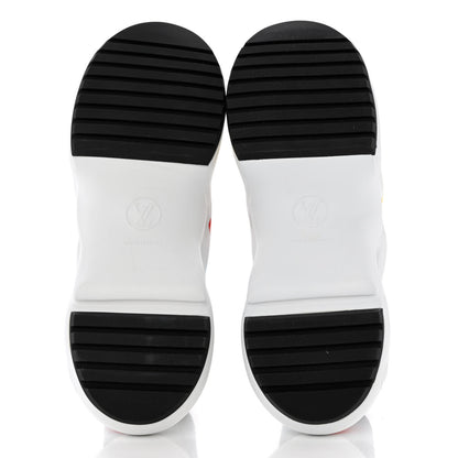 Louis Vuitton X YAYOI KUSUMA Calfskin Dots Monogram Archlight Sneakers 39 White 5 of 8