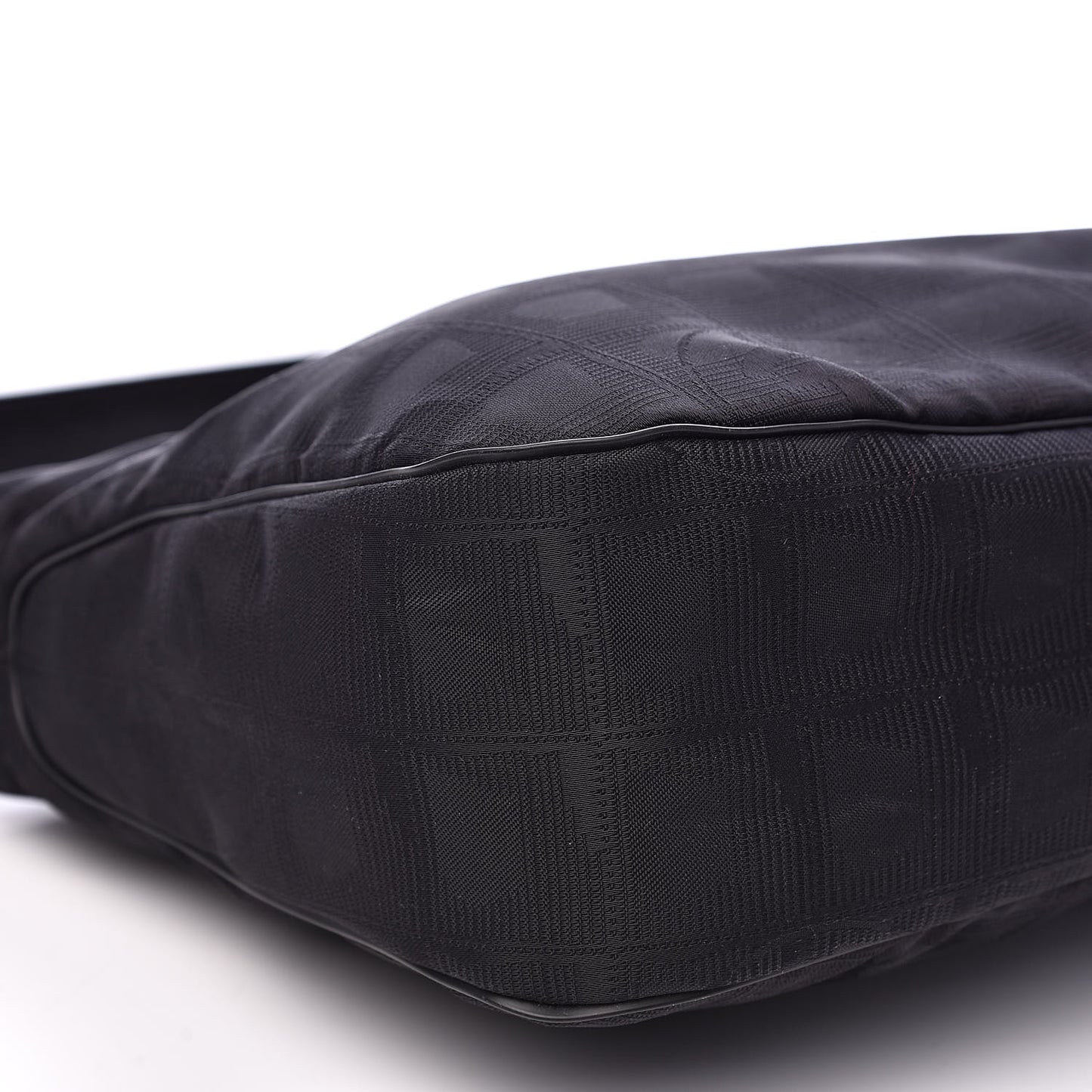 Nylon Travel Hobo Black