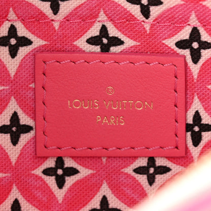 Louis Vuitton Monogram Giant Neverfull MM Pochette Rose 6 of 6