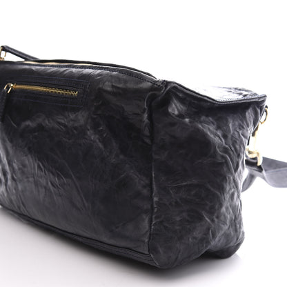 Givenchy Tumbled Sheepskin Medium Pandora Navy 9 of 12