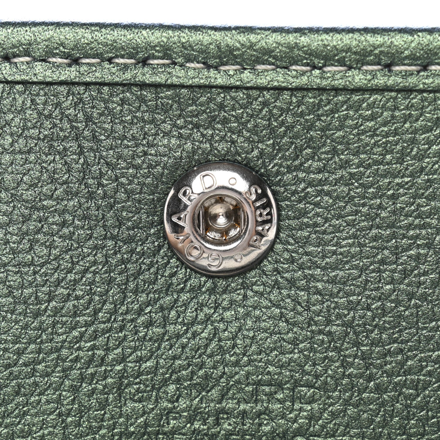 Goyard Iridescent Goyardine Boheme Hobo Pearly Green 7 of 14