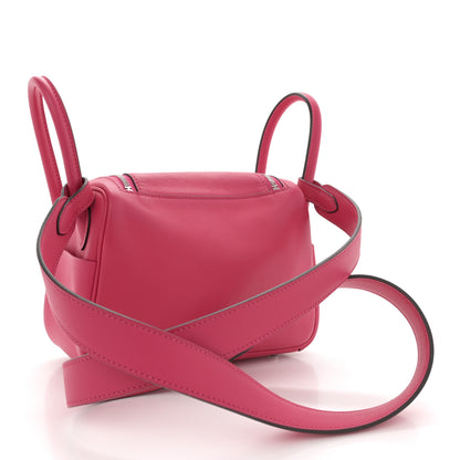 Hermes Swift Verso Mini Lindy 20 Rose Mexico Rouge Piment 3 of 12