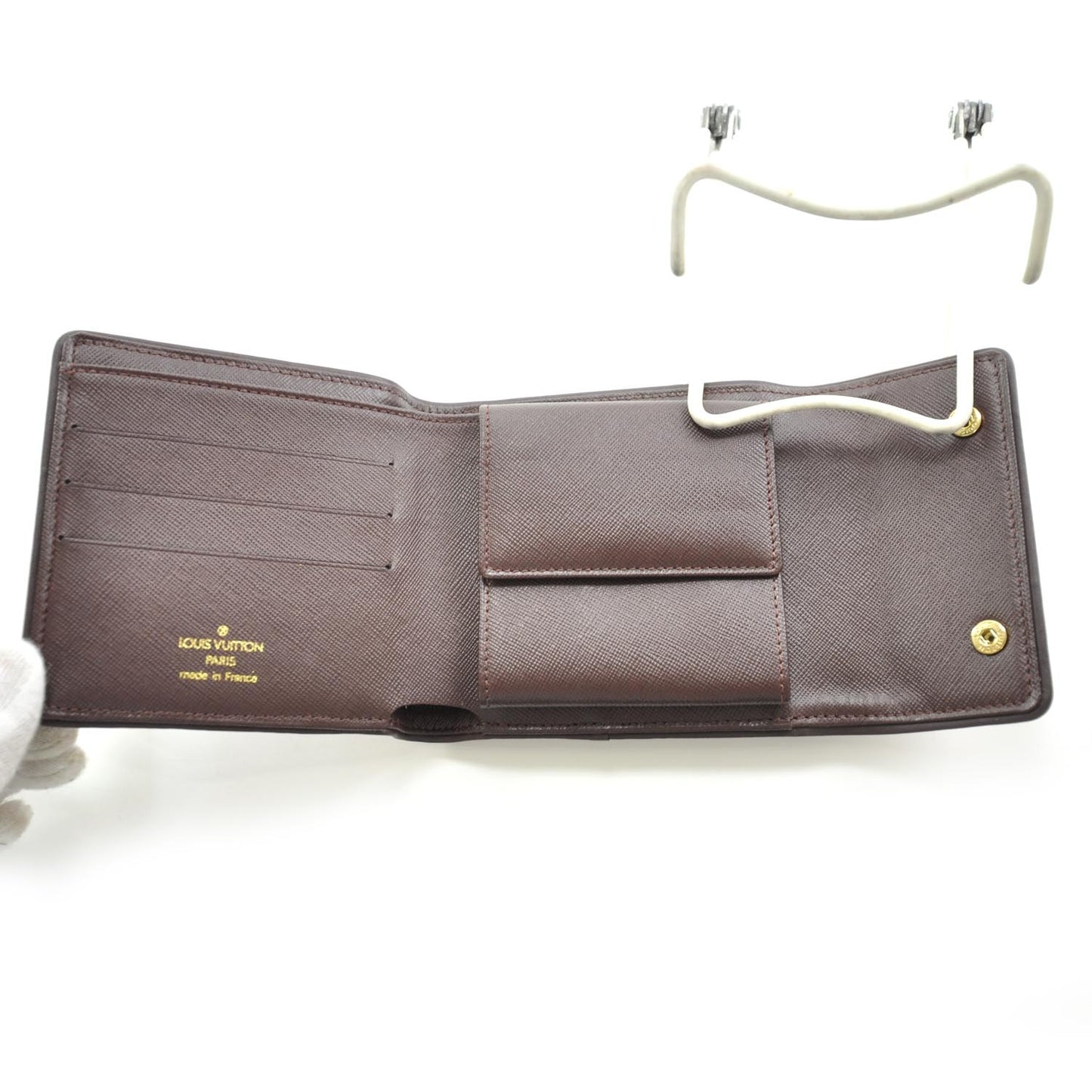 Mini Monogram Compact Wallet Cherry