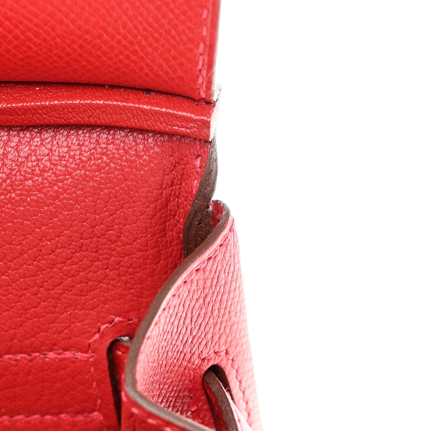 Epsom Birkin 30 Rouge Casaque