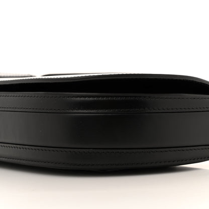 Burberry Calfskin Small Olympia Shoulder Bag Black 9 of 10