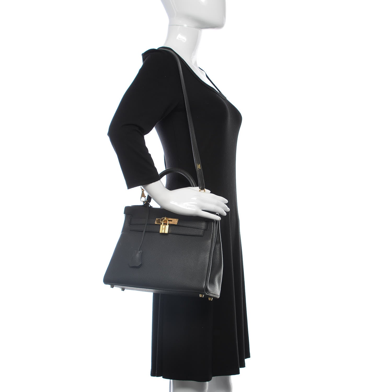 Hermes Togo Kelly Retourne 28 Plomb 2 of 40