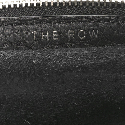 The Row Grained Calfskin Large Slouchy Banana Bag Black 6 of 10