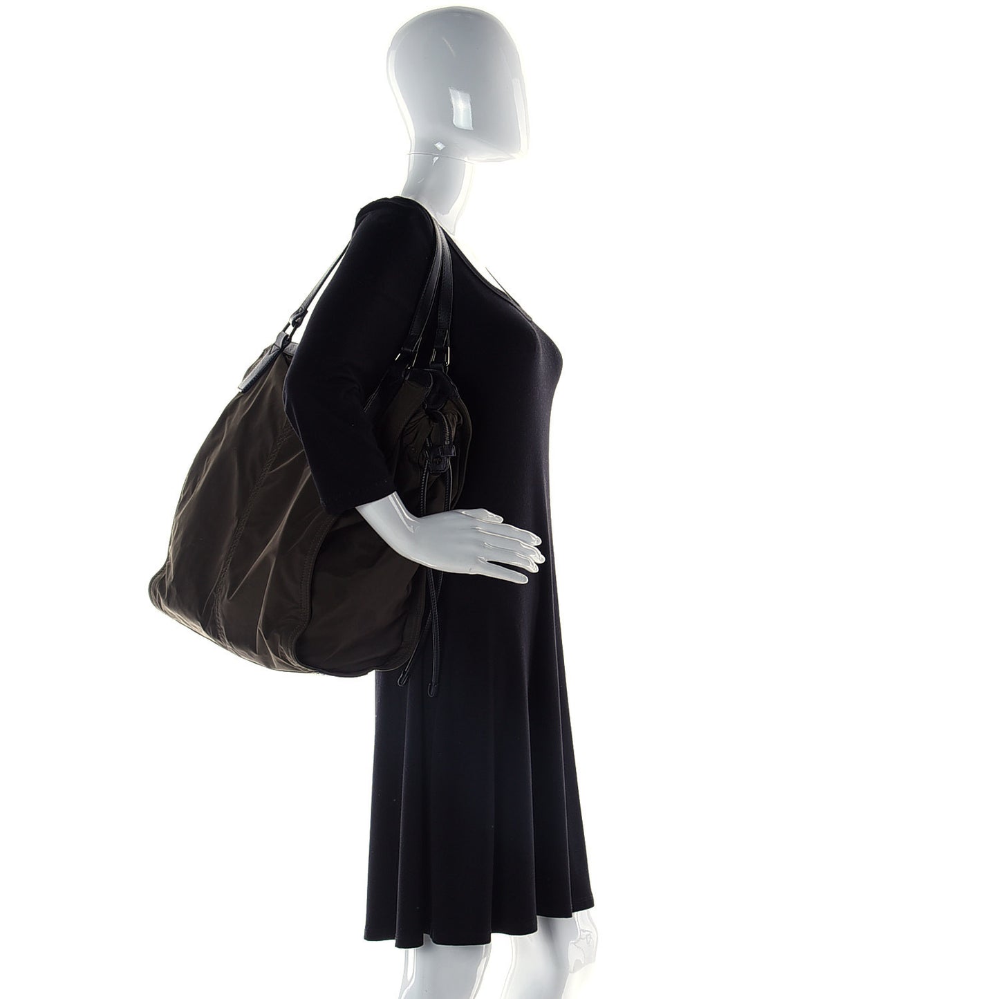 Nylon Buckleigh Packable Tote Green