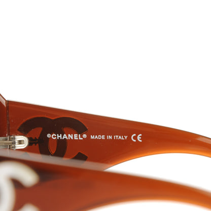 Chanel Mother of Pearl CC Sunglasses 5076-H Tortoise 3 of 4