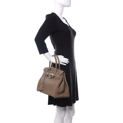 Hermes Togo Birkin 30 Etoupe 2 of 11