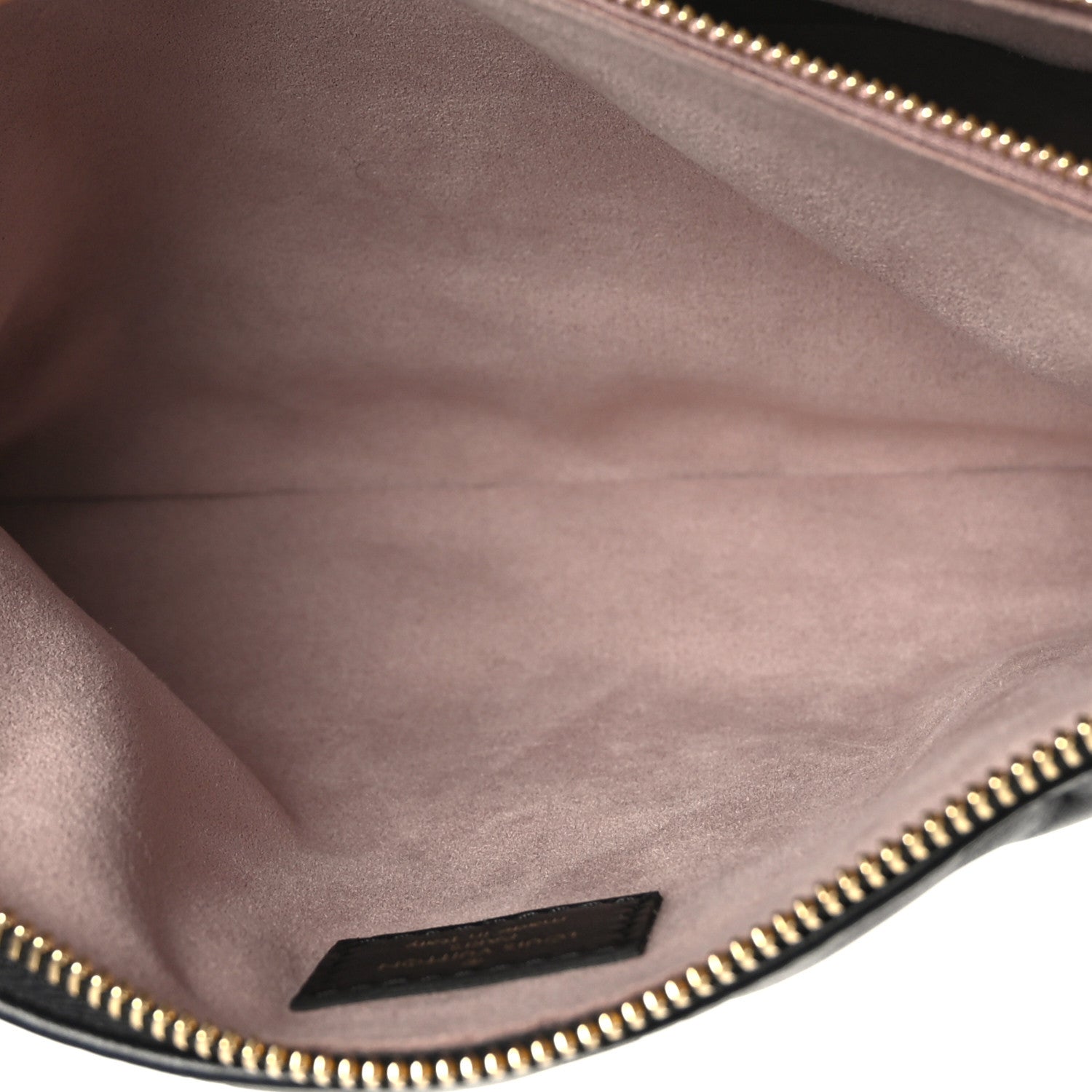 Louis Vuitton Lambskin Embossed Monogram Coussin PM Black 6 of 9