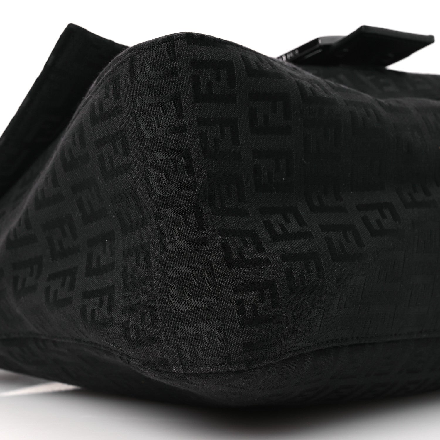 Fendi Zucchino Mama Baguette Black 16 of 23