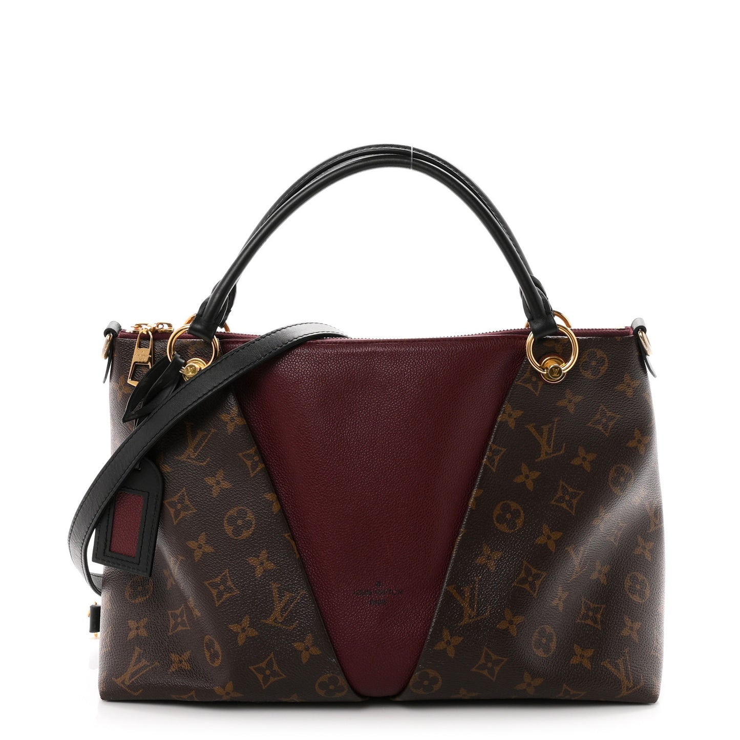 Monogram V Tote MM Bordeaux