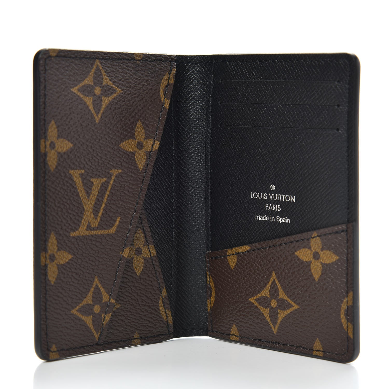 Louis Vuitton Monogram Macassar Pocket Organizer NM 5 of 8