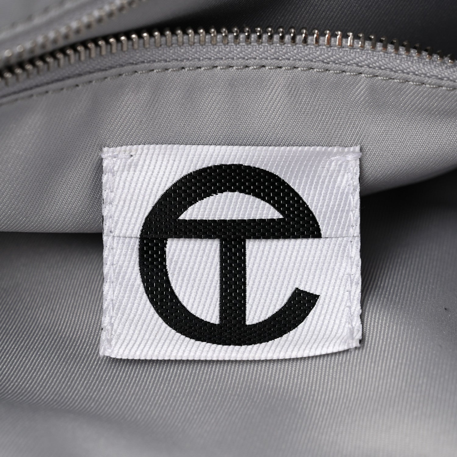 Telfar Jersey Medium Camo Shopping Bag Heather Grey 6 of 10