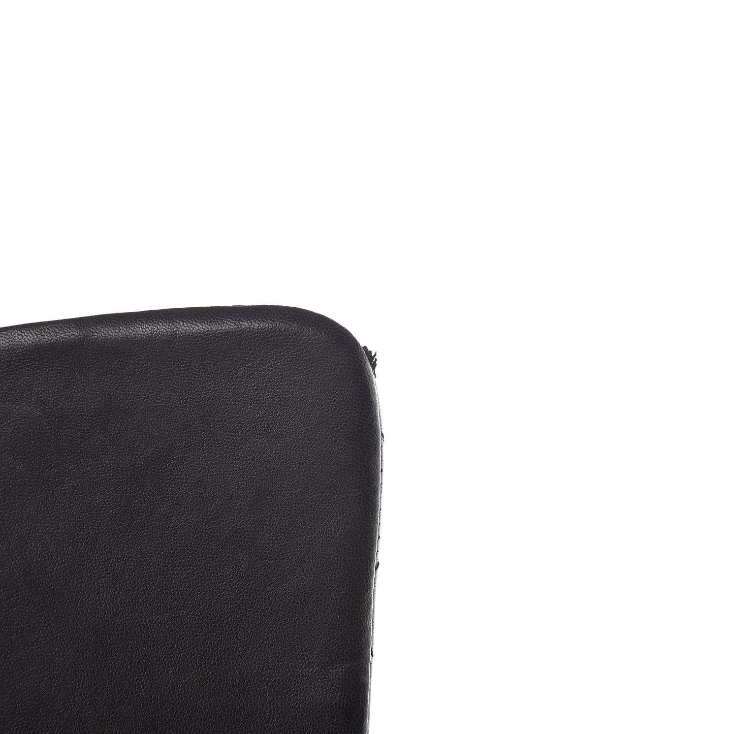 Lambskin Quilted Jumbo Single Flap Black