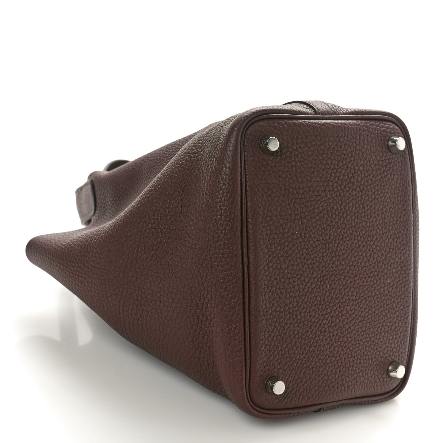 Taurillon Clemence Picotin Lock 18 PM Havane