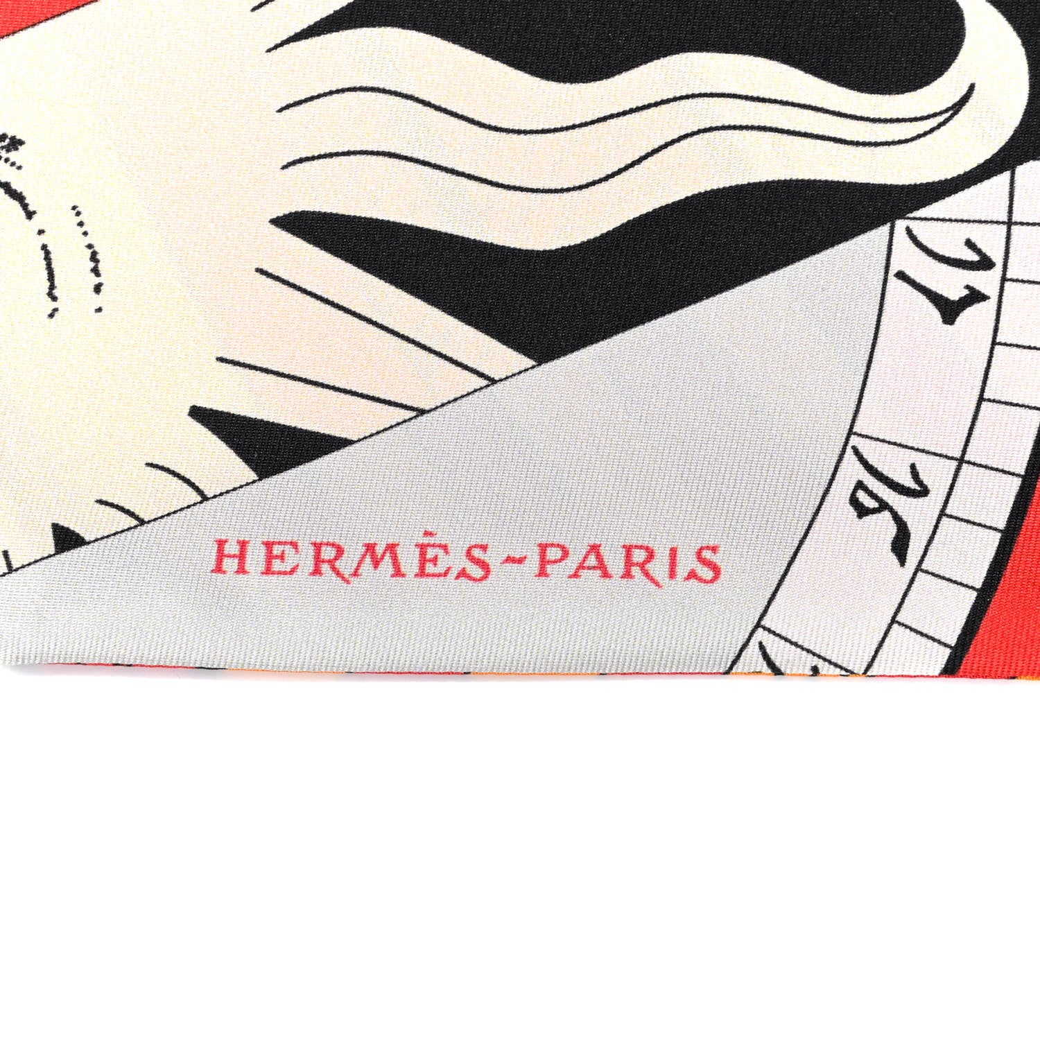 Hermes Silk Astrologie Nouvelle Maxi Twilly 4 of 4