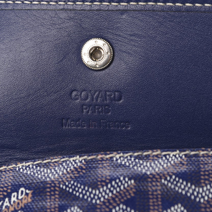 Goyard Goyardine Pouch Navy 6 of 9
