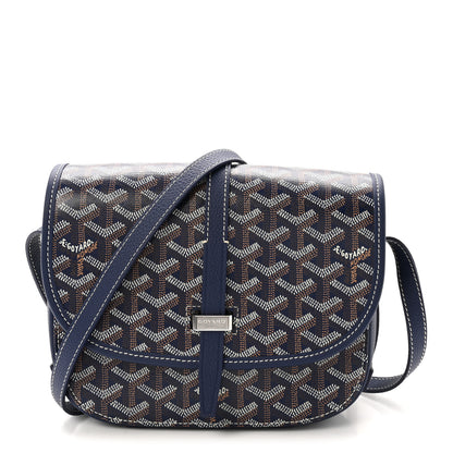 Goyard Goyardine Belvedere II PM Messenger Bag Navy 1 of 9