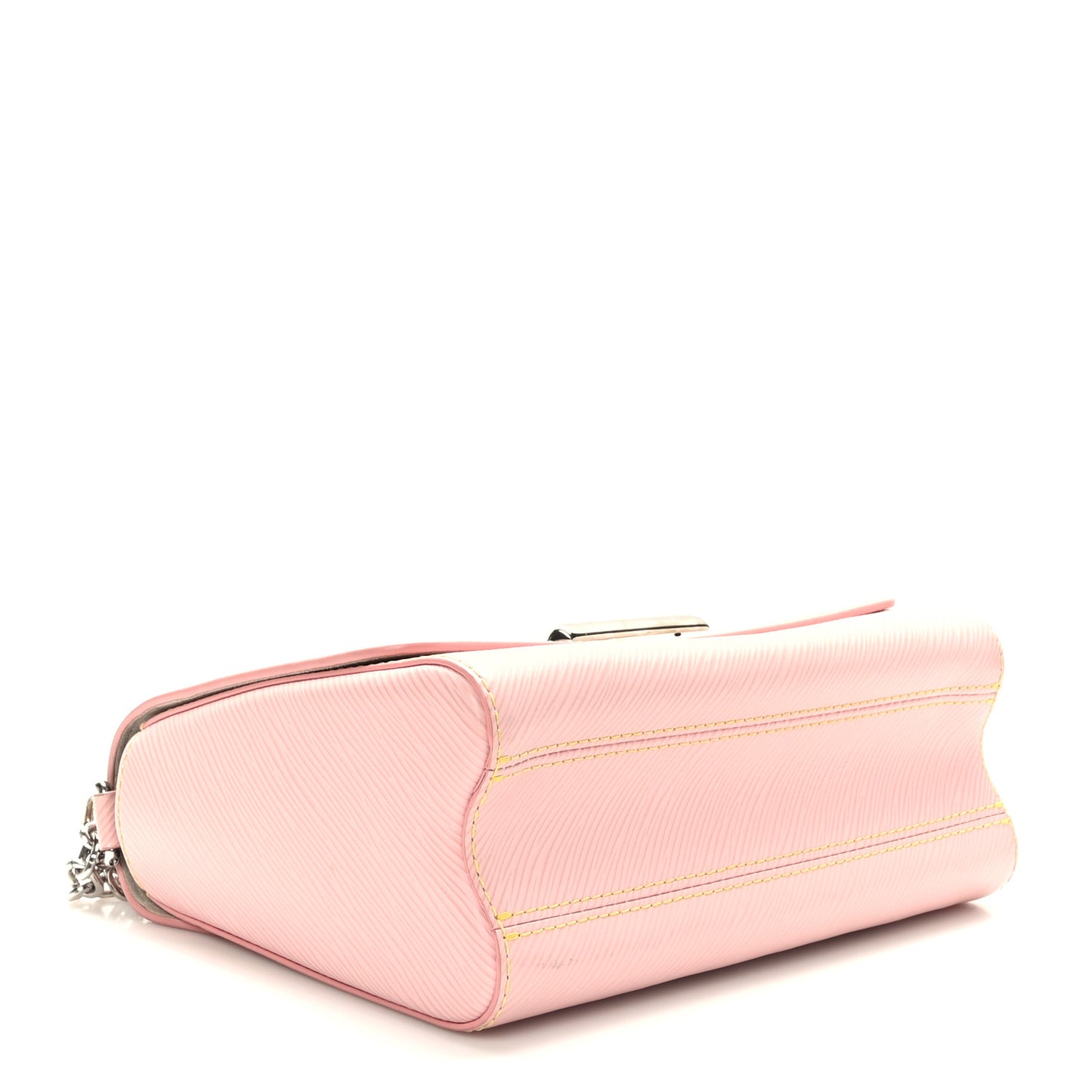 Epi Twist Shoulder Bag MM Rose Ballerine