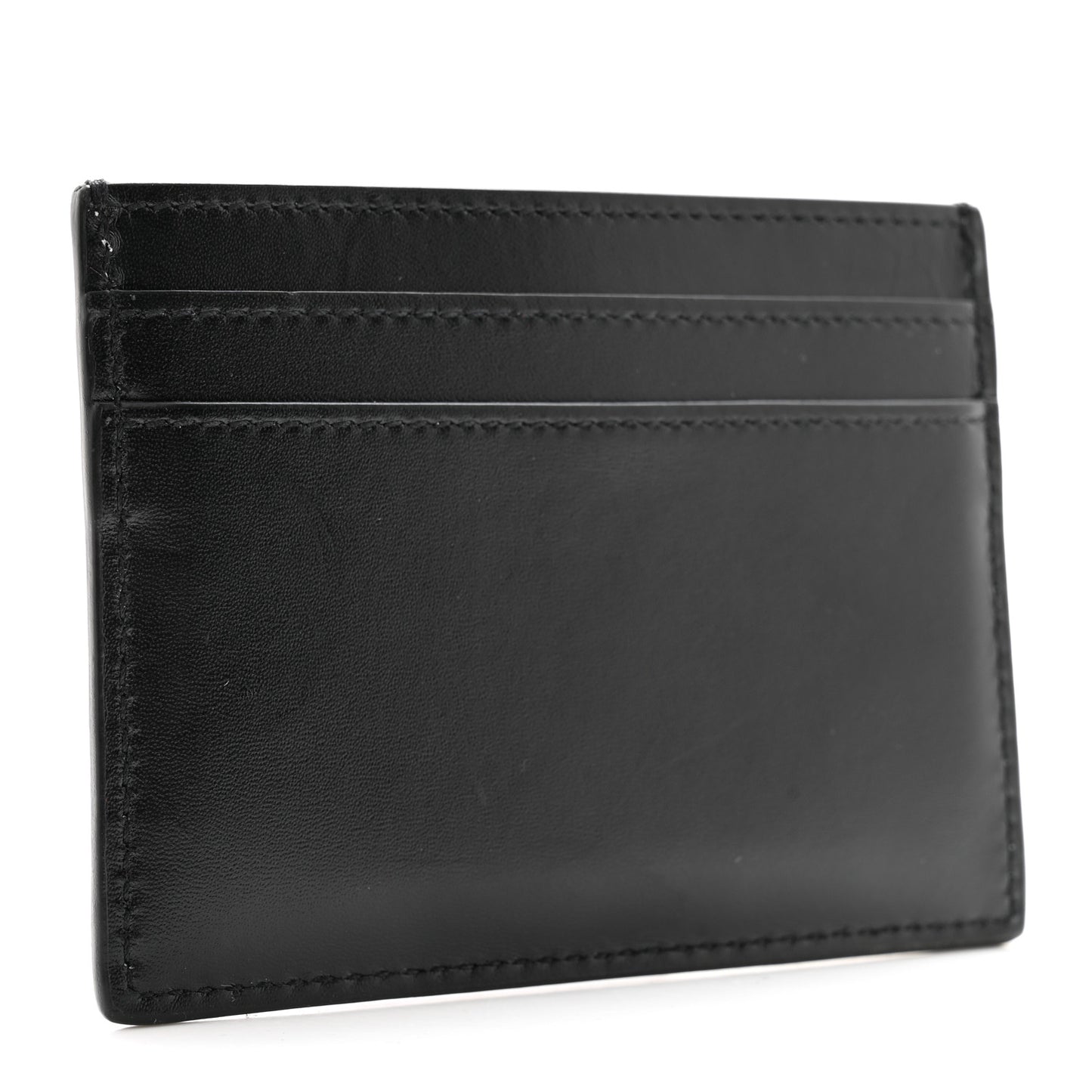 Calfskin Card Case Black