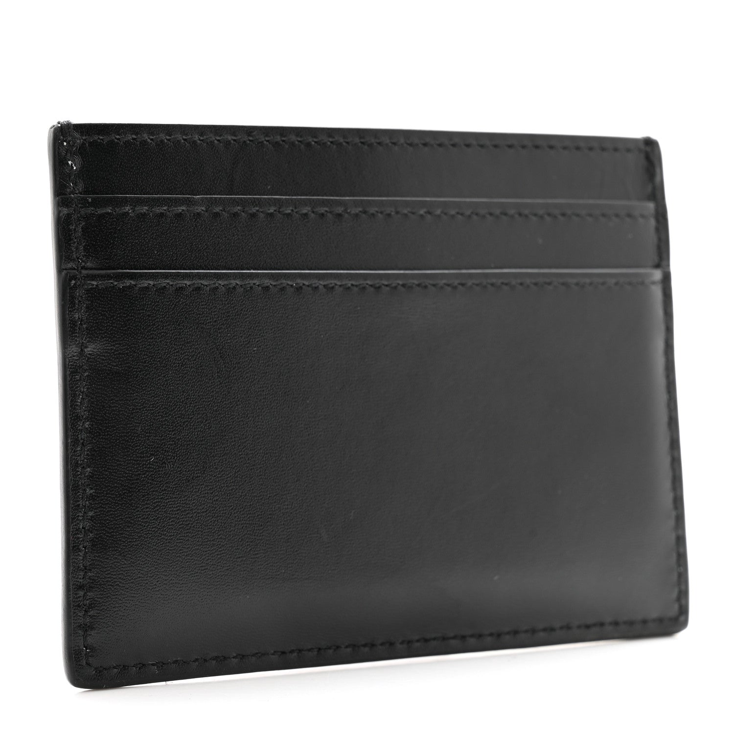 Saint Laurent Calfskin Card Case Black 3 of 10